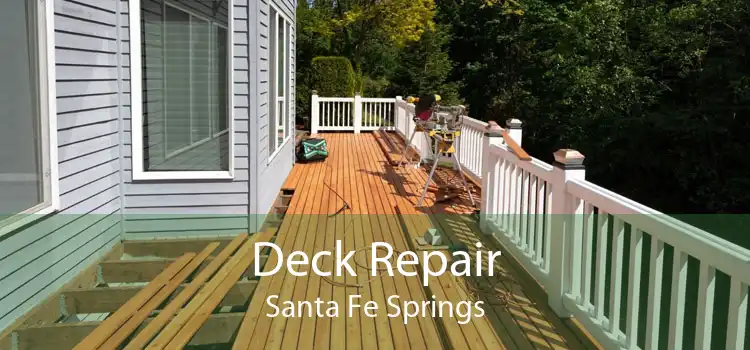 Deck Repair Santa Fe Springs