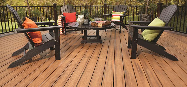 Black TREX Decking in Santa Fe Springs, CA